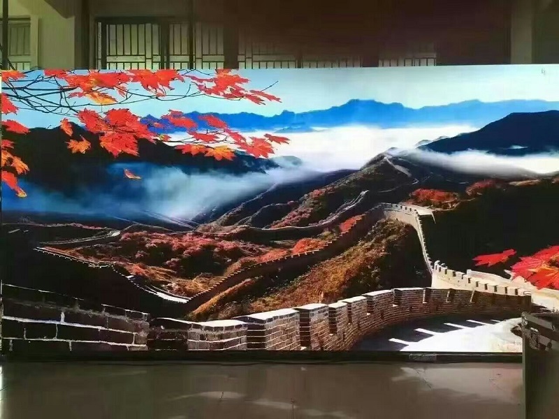 Indoor LED display chromaticity processing technology